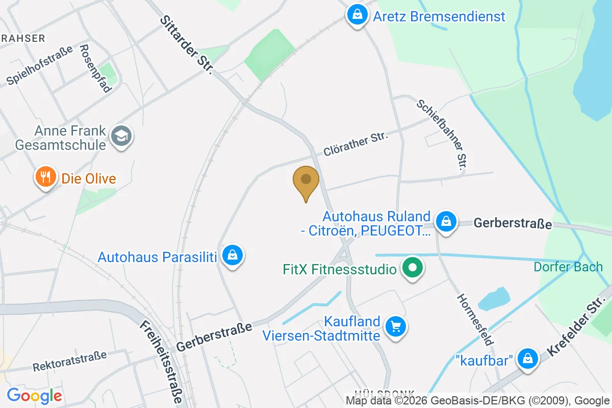 Karte: Sittarder Str. 30 D, 41748 Viersen
